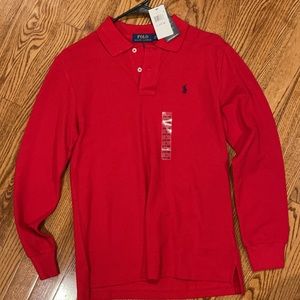 Boys Polo Ralph Lauren long sleeve shirt.